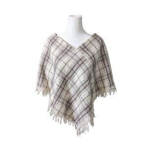 HILANA Quito - Ecuador Wool 100% Natural Shrug Shawl